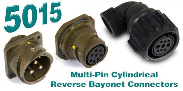 Multi Pin Cylindrical Reverse Bayonet Connectors