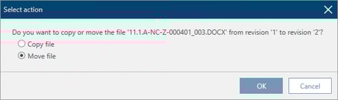 Copy and move files using this window in the Desktop App with Proarc 7.5 Feature Pack 2