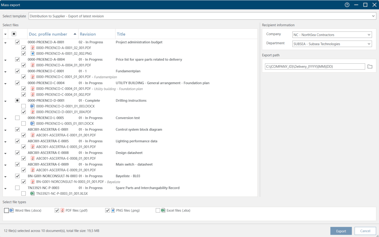One of the document management benefits of a system like Proarc EDMS is the ability to automate bulk processes and help teams meet strict deadlines