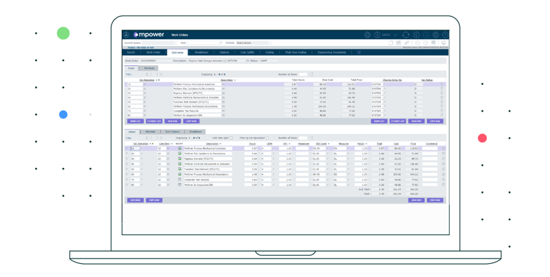 Mpower Project Estimate Software