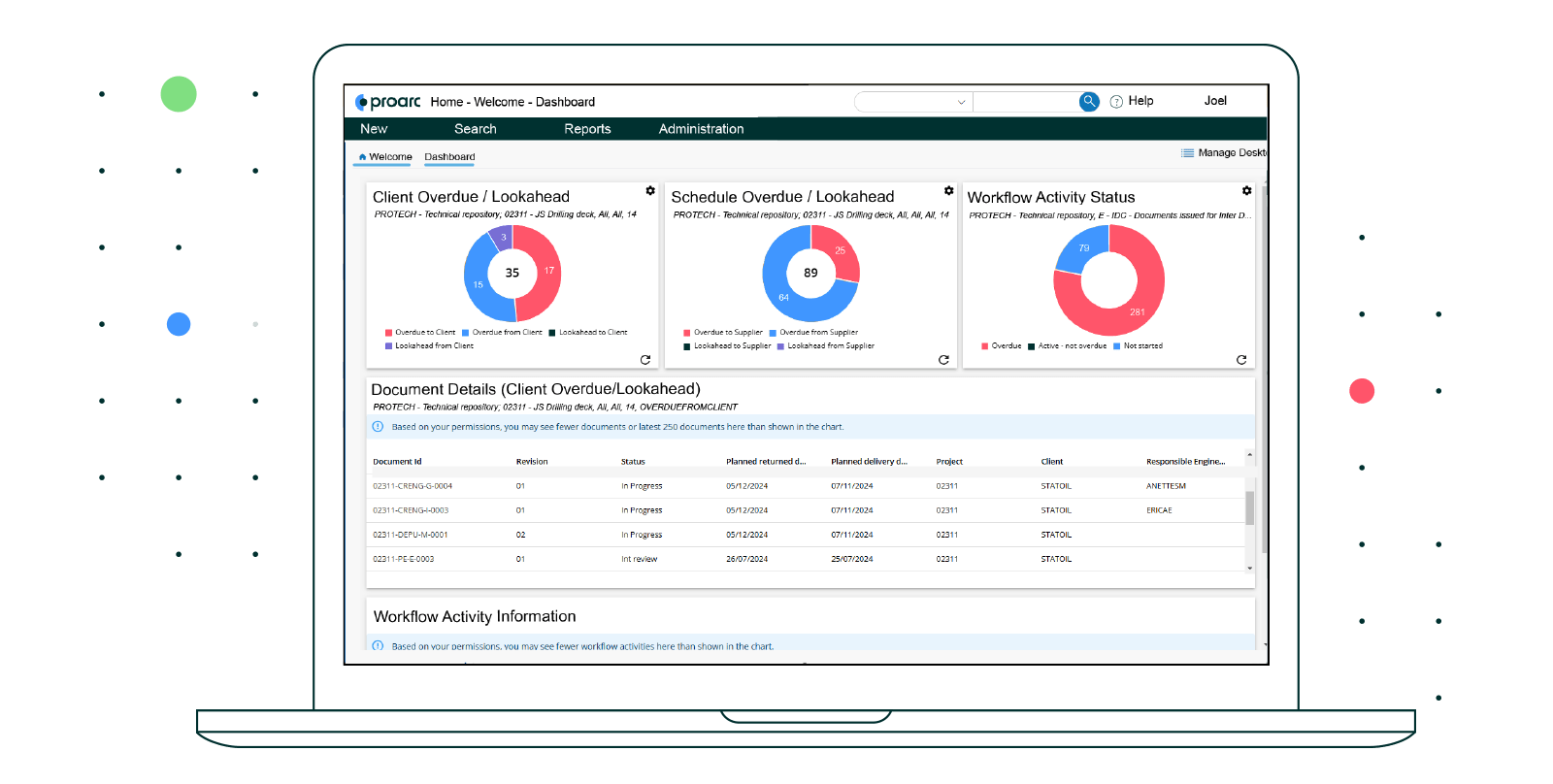 Proarc-Engineering-Document-Management-System-Home-Dashboard-Device