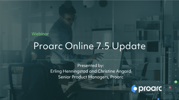 Watch the Proarc 7.5 Sneak Peek Webinar!